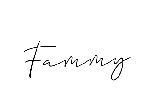 How to Draw Fammy signature style? Allison_Script is a latest design signature styles for name Fammy. Fammy signature style 2 images and pictures png