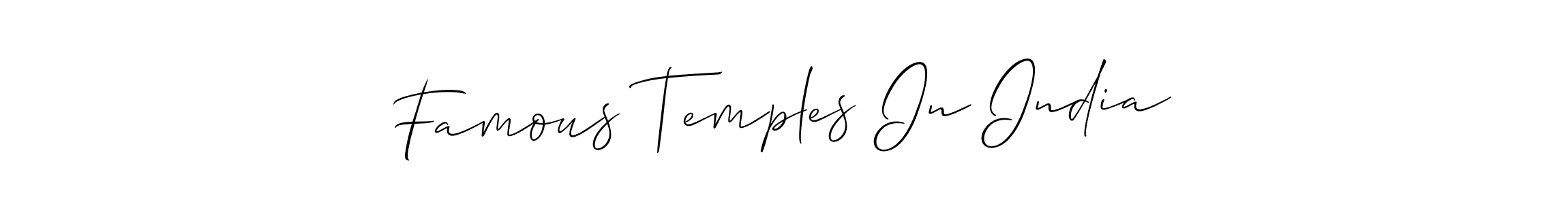 See photos of Famous Temples In India official signature by Spectra . Check more albums & portfolios. Read reviews & check more about Allison_Script font. Famous Temples In India signature style 2 images and pictures png