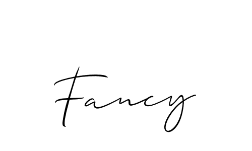 if you are searching for the best signature style for your name Fancy. so please give up your signature search. here we have designed multiple signature styles  using Allison_Script. Fancy signature style 2 images and pictures png