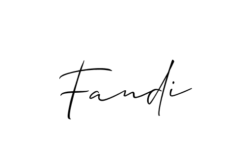 It looks lik you need a new signature style for name Fandi. Design unique handwritten (Allison_Script) signature with our free signature maker in just a few clicks. Fandi signature style 2 images and pictures png