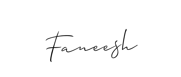 Make a short Faneesh signature style. Manage your documents anywhere anytime using Allison_Script. Create and add eSignatures, submit forms, share and send files easily. Faneesh signature style 2 images and pictures png