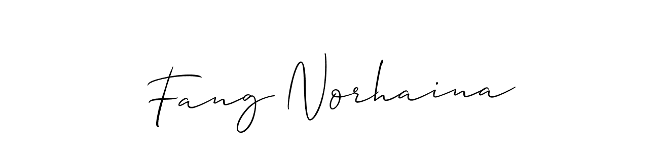 Best and Professional Signature Style for Fang Norhaina. Allison_Script Best Signature Style Collection. Fang Norhaina signature style 2 images and pictures png