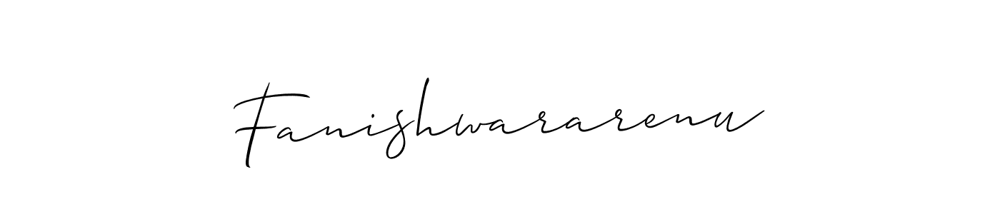 Best and Professional Signature Style for Fanishwararenu. Allison_Script Best Signature Style Collection. Fanishwararenu signature style 2 images and pictures png