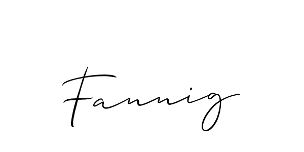 How to make Fannig name signature. Use Allison_Script style for creating short signs online. This is the latest handwritten sign. Fannig signature style 2 images and pictures png