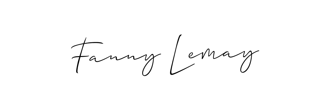 Once you've used our free online signature maker to create your best signature Allison_Script style, it's time to enjoy all of the benefits that Fanny Lemay name signing documents. Fanny Lemay signature style 2 images and pictures png