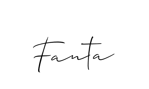 How to Draw Fanta signature style? Allison_Script is a latest design signature styles for name Fanta. Fanta signature style 2 images and pictures png