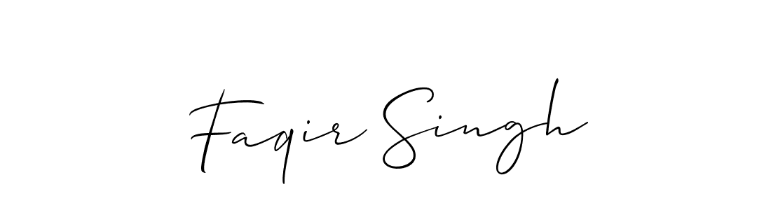 How to Draw Faqir Singh signature style? Allison_Script is a latest design signature styles for name Faqir Singh. Faqir Singh signature style 2 images and pictures png
