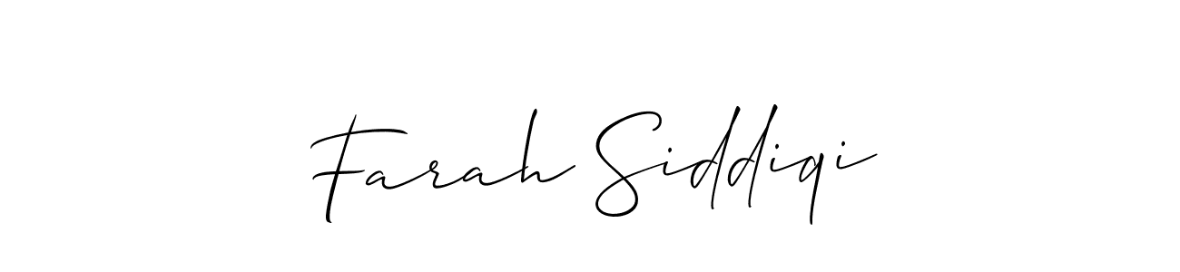 This is the best signature style for the Farah Siddiqi name. Also you like these signature font (Allison_Script). Mix name signature. Farah Siddiqi signature style 2 images and pictures png