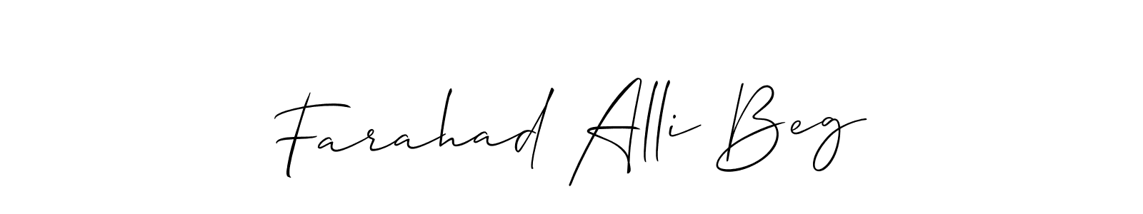 Check out images of Autograph of Farahad Alli Beg name. Actor Farahad Alli Beg Signature Style. Allison_Script is a professional sign style online. Farahad Alli Beg signature style 2 images and pictures png