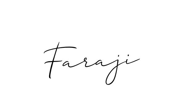 You can use this online signature creator to create a handwritten signature for the name Faraji. This is the best online autograph maker. Faraji signature style 2 images and pictures png