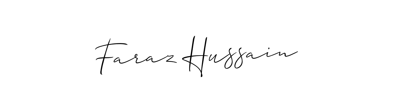 Once you've used our free online signature maker to create your best signature Allison_Script style, it's time to enjoy all of the benefits that Faraz Hussain name signing documents. Faraz Hussain signature style 2 images and pictures png