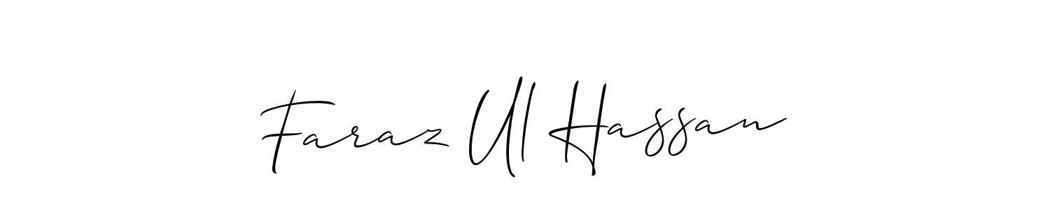 Best and Professional Signature Style for Faraz Ul Hassan. Allison_Script Best Signature Style Collection. Faraz Ul Hassan signature style 2 images and pictures png