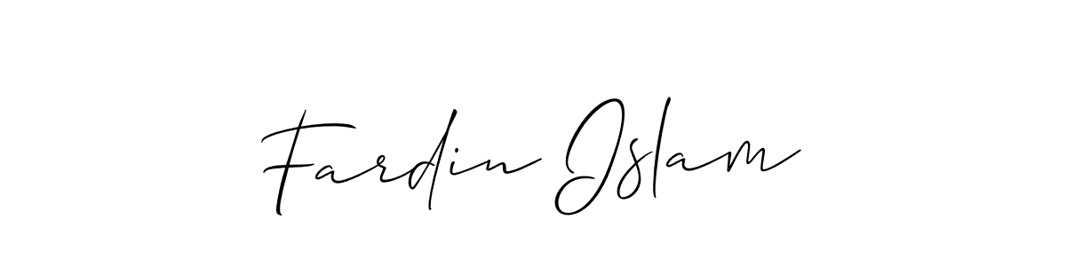 Make a short Fardin Islam signature style. Manage your documents anywhere anytime using Allison_Script. Create and add eSignatures, submit forms, share and send files easily. Fardin Islam signature style 2 images and pictures png