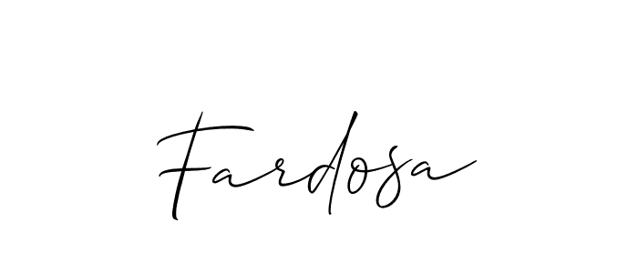 You can use this online signature creator to create a handwritten signature for the name Fardosa. This is the best online autograph maker. Fardosa signature style 2 images and pictures png