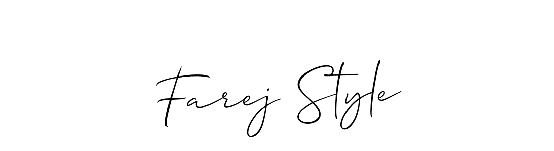 Best and Professional Signature Style for Farej Style. Allison_Script Best Signature Style Collection. Farej Style signature style 2 images and pictures png
