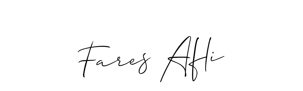 Best and Professional Signature Style for Fares Afli. Allison_Script Best Signature Style Collection. Fares Afli signature style 2 images and pictures png