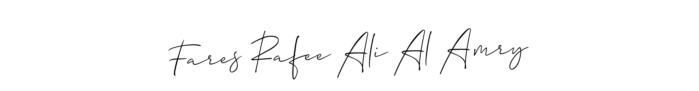 if you are searching for the best signature style for your name Fares Rafee Ali Al Amry. so please give up your signature search. here we have designed multiple signature styles  using Allison_Script. Fares Rafee Ali Al Amry signature style 2 images and pictures png