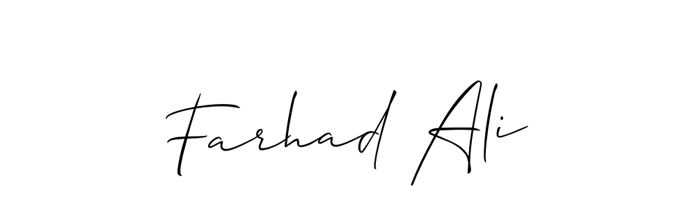 How to Draw Farhad Ali signature style? Allison_Script is a latest design signature styles for name Farhad Ali. Farhad Ali signature style 2 images and pictures png