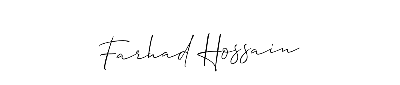 See photos of Farhad Hossain official signature by Spectra . Check more albums & portfolios. Read reviews & check more about Allison_Script font. Farhad Hossain signature style 2 images and pictures png