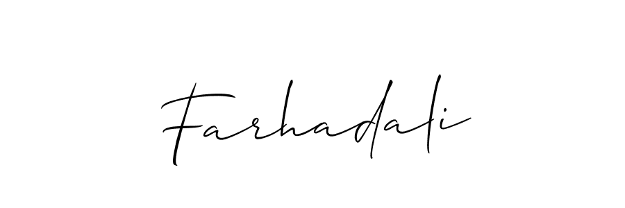 Check out images of Autograph of Farhadali name. Actor Farhadali Signature Style. Allison_Script is a professional sign style online. Farhadali signature style 2 images and pictures png