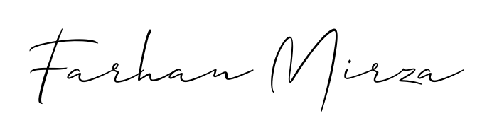 Get inspired by this graceful Allison_Script signature style for name Farhan Mirza. Smooth loops and balanced proportions for everyday use. Farhan Mirza signature style 2 images and pictures png