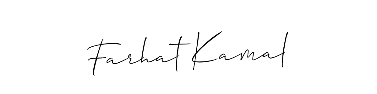 You can use this online signature creator to create a handwritten signature for the name Farhat Kamal. This is the best online autograph maker. Farhat Kamal signature style 2 images and pictures png