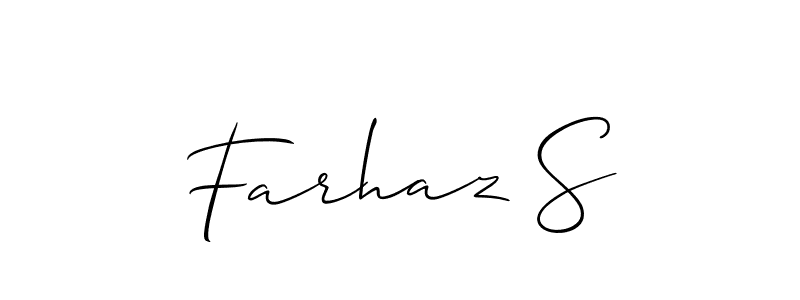 Once you've used our free online signature maker to create your best signature Allison_Script style, it's time to enjoy all of the benefits that Farhaz S name signing documents. Farhaz S signature style 2 images and pictures png