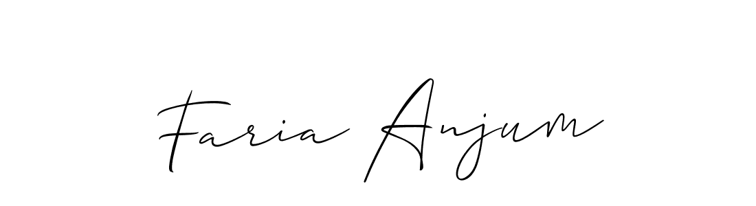 Check out images of Autograph of Faria Anjum name. Actor Faria Anjum Signature Style. Allison_Script is a professional sign style online. Faria Anjum signature style 2 images and pictures png