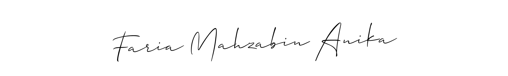 Check out images of Autograph of Faria Mahzabin Anika name. Actor Faria Mahzabin Anika Signature Style. Allison_Script is a professional sign style online. Faria Mahzabin Anika signature style 2 images and pictures png