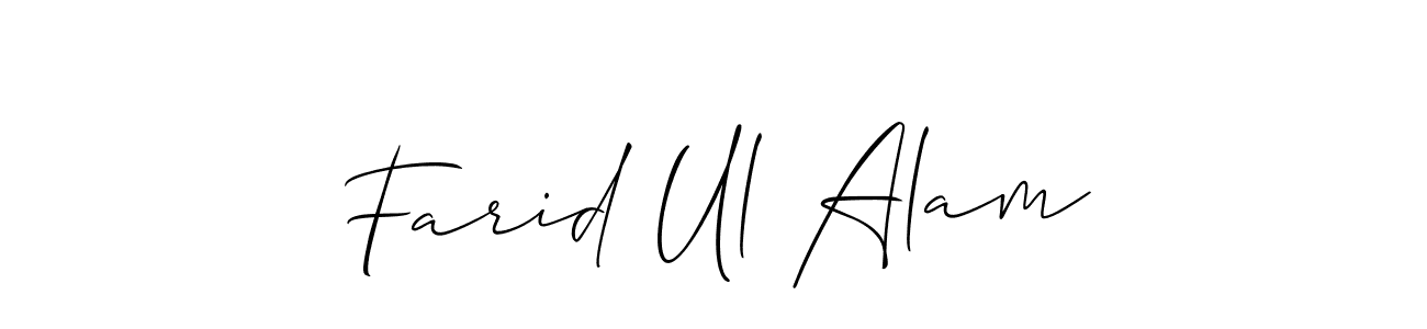 Best and Professional Signature Style for Farid Ul Alam. Allison_Script Best Signature Style Collection. Farid Ul Alam signature style 2 images and pictures png