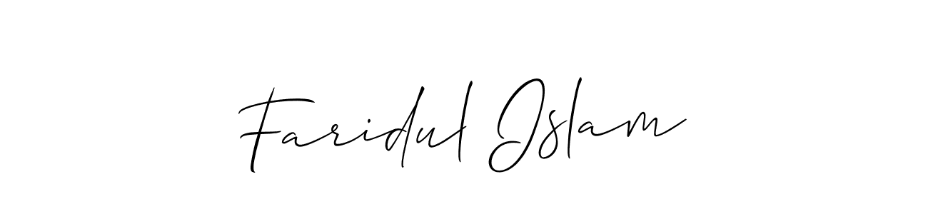 Best and Professional Signature Style for Faridul Islam. Allison_Script Best Signature Style Collection. Faridul Islam signature style 2 images and pictures png