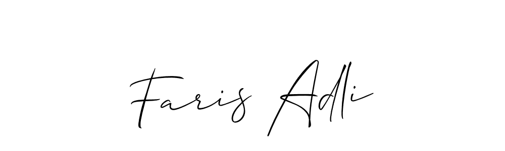 See photos of Faris Adli official signature by Spectra . Check more albums & portfolios. Read reviews & check more about Allison_Script font. Faris Adli signature style 2 images and pictures png