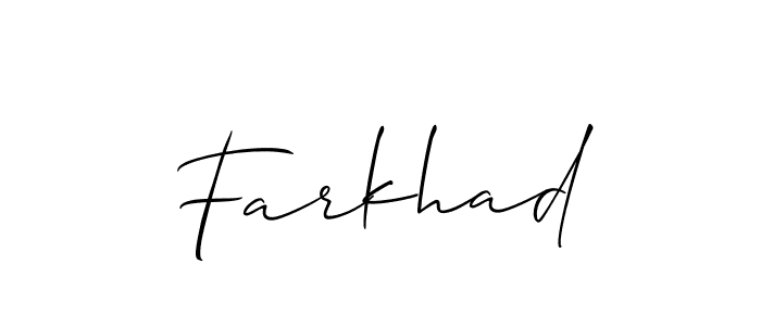 Once you've used our free online signature maker to create your best signature Allison_Script style, it's time to enjoy all of the benefits that Farkhad name signing documents. Farkhad signature style 2 images and pictures png