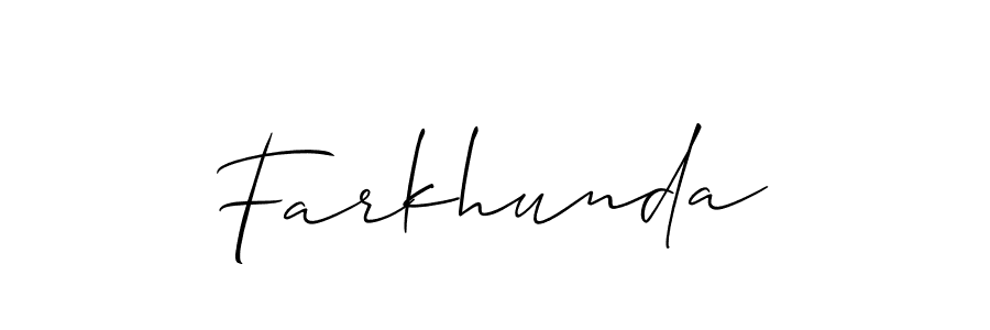 This is the best signature style for the Farkhunda name. Also you like these signature font (Allison_Script). Mix name signature. Farkhunda signature style 2 images and pictures png