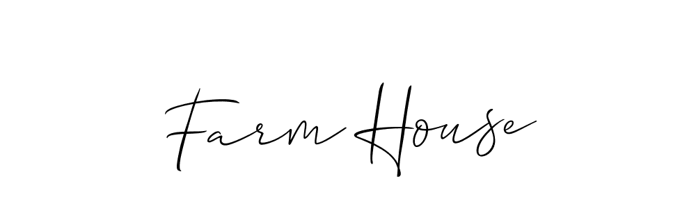 Make a beautiful signature design for name Farm House. Use this online signature maker to create a handwritten signature for free. Farm House signature style 2 images and pictures png