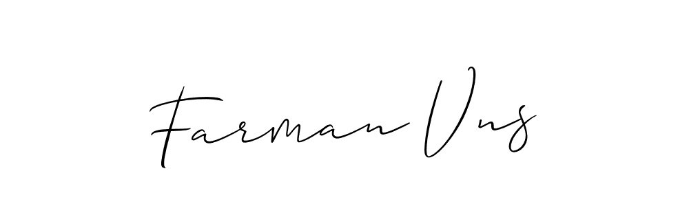 This is the best signature style for the Farman Vns name. Also you like these signature font (Allison_Script). Mix name signature. Farman Vns signature style 2 images and pictures png