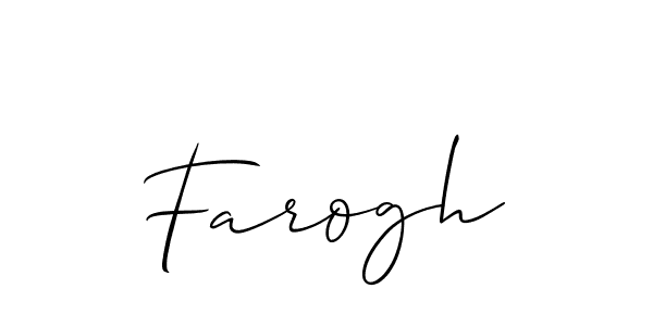 You can use this online signature creator to create a handwritten signature for the name Farogh. This is the best online autograph maker. Farogh signature style 2 images and pictures png