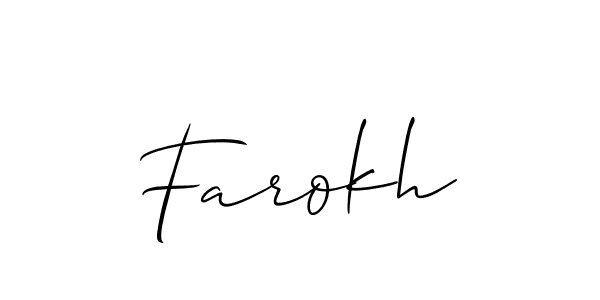 You can use this online signature creator to create a handwritten signature for the name Farokh. This is the best online autograph maker. Farokh signature style 2 images and pictures png