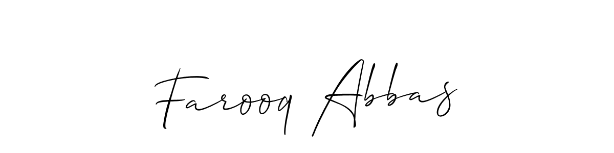 Once you've used our free online signature maker to create your best signature Allison_Script style, it's time to enjoy all of the benefits that Farooq Abbas name signing documents. Farooq Abbas signature style 2 images and pictures png