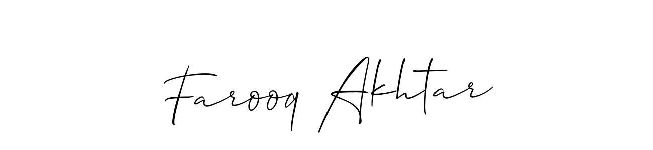 How to Draw Farooq Akhtar signature style? Allison_Script is a latest design signature styles for name Farooq Akhtar. Farooq Akhtar signature style 2 images and pictures png