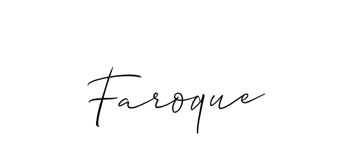 Also You can easily find your signature by using the search form. We will create Faroque name handwritten signature images for you free of cost using Allison_Script sign style. Faroque signature style 2 images and pictures png