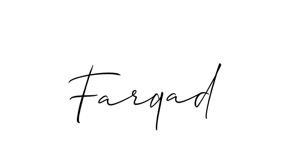 Farqad stylish signature style. Best Handwritten Sign (Allison_Script) for my name. Handwritten Signature Collection Ideas for my name Farqad. Farqad signature style 2 images and pictures png