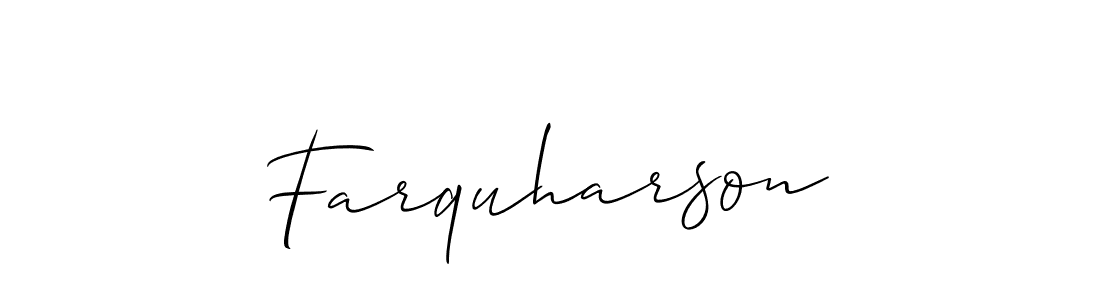 Also You can easily find your signature by using the search form. We will create Farquharson name handwritten signature images for you free of cost using Allison_Script sign style. Farquharson signature style 2 images and pictures png