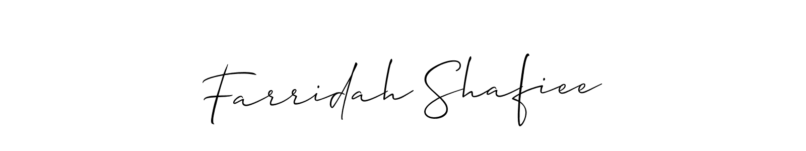 Check out images of Autograph of Farridah Shafiee name. Actor Farridah Shafiee Signature Style. Allison_Script is a professional sign style online. Farridah Shafiee signature style 2 images and pictures png