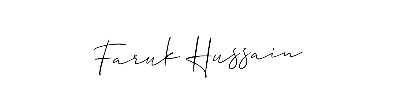 Best and Professional Signature Style for Faruk Hussain. Allison_Script Best Signature Style Collection. Faruk Hussain signature style 2 images and pictures png