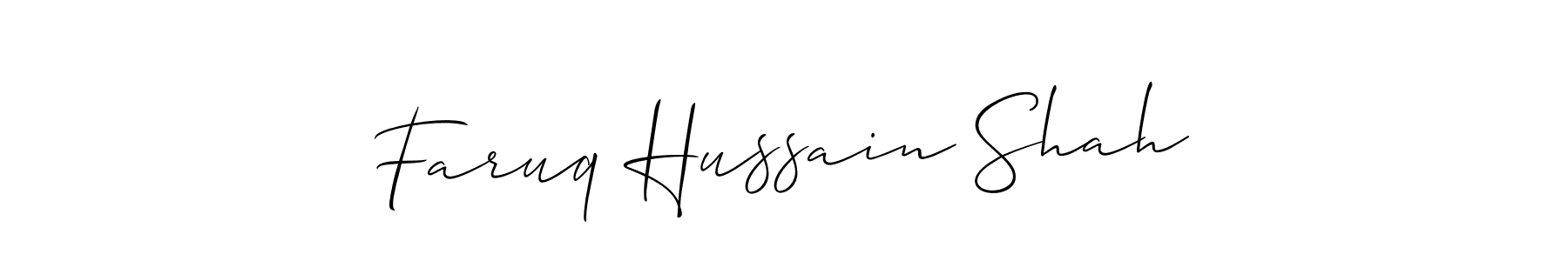 Best and Professional Signature Style for Faruq Hussain Shah. Allison_Script Best Signature Style Collection. Faruq Hussain Shah signature style 2 images and pictures png