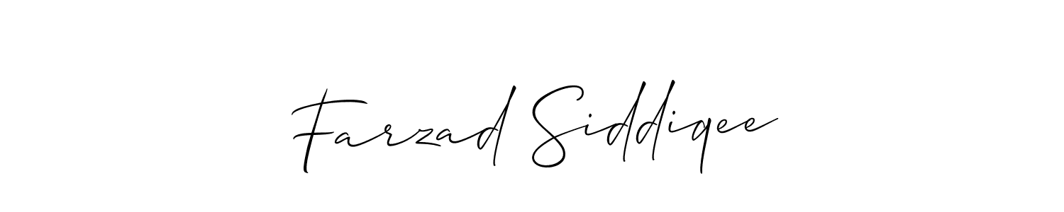 if you are searching for the best signature style for your name Farzad Siddiqee. so please give up your signature search. here we have designed multiple signature styles  using Allison_Script. Farzad Siddiqee signature style 2 images and pictures png
