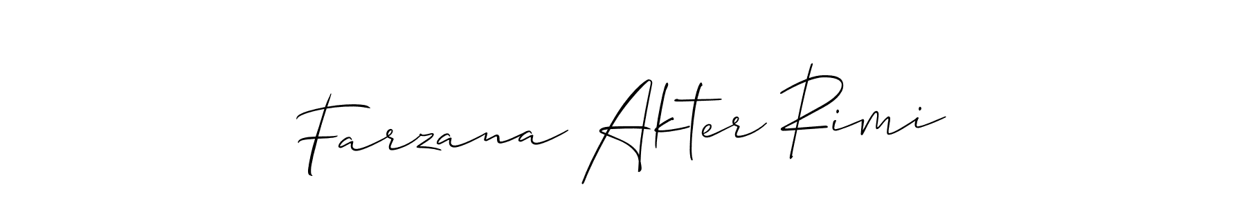 See photos of Farzana Akter Rimi official signature by Spectra . Check more albums & portfolios. Read reviews & check more about Allison_Script font. Farzana Akter Rimi signature style 2 images and pictures png