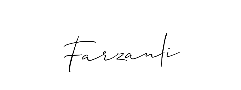Check out images of Autograph of Farzanli name. Actor Farzanli Signature Style. Allison_Script is a professional sign style online. Farzanli signature style 2 images and pictures png