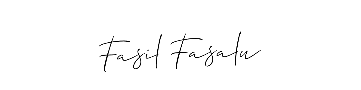 Once you've used our free online signature maker to create your best signature Allison_Script style, it's time to enjoy all of the benefits that Fasil Fasalu name signing documents. Fasil Fasalu signature style 2 images and pictures png